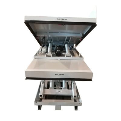 Tavolo a inclinazione miniato con sollevamento idraulico a forbice per peso e capacità di carico di 1 tonnellata